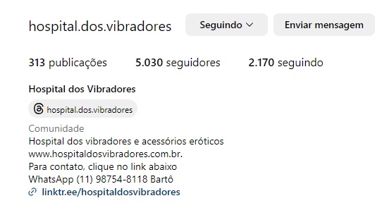 Hospital dos Vibradores - Conserto de Sugador de Clitóris